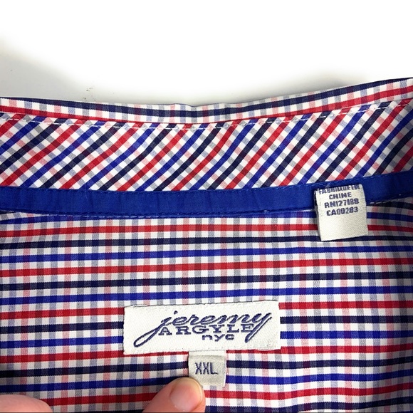 Jeremy Argyle Plaid Long Sleeve Button Down Shirt - Picture 3 of 4